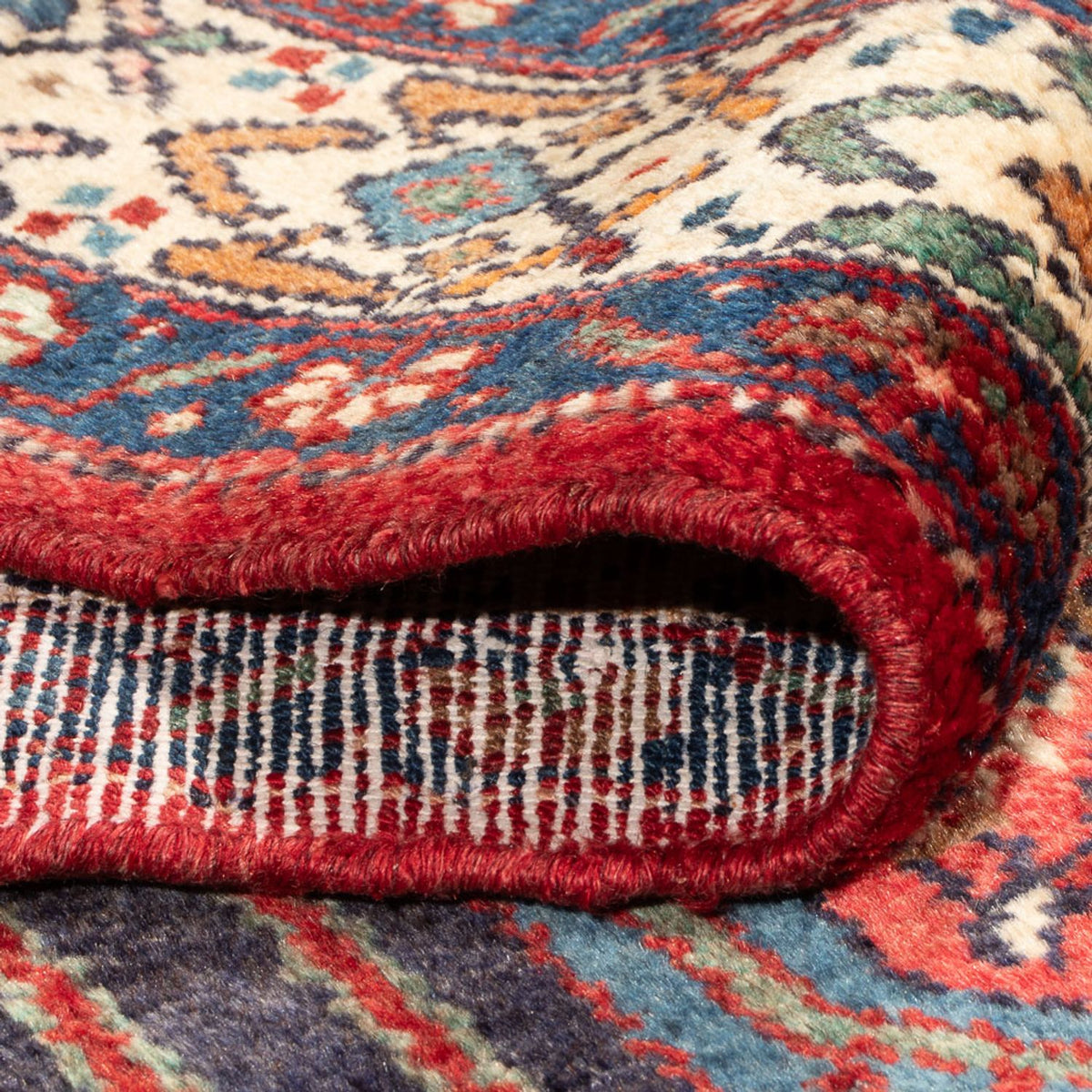 Persisk tæppe - Nomadisk - Royal - 244 x 137 cm - blå