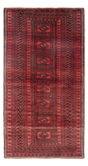 Persisk tæppe - Nomadisk - Royal - 241 x 130 cm - mørkeblå