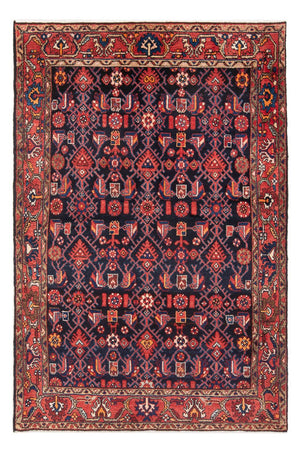 Persisk tæppe - Nomadisk - Royal - 198 x 130 cm - mørkeblå
