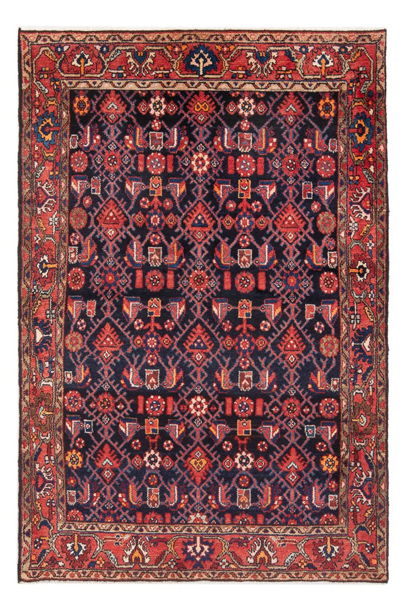 Persisk tæppe - Nomadisk - Royal - 198 x 130 cm - mørkeblå