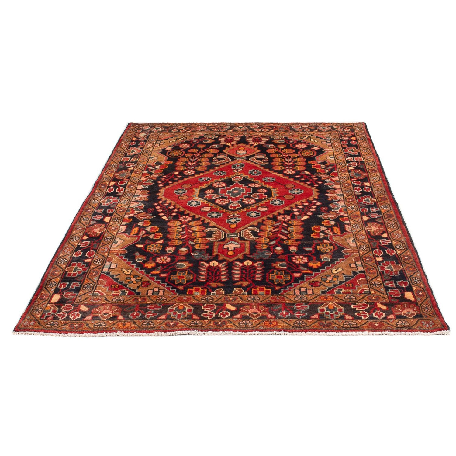 Persisk tæppe - Nomadisk - Royal - 210 x 134 cm - mørkeblå