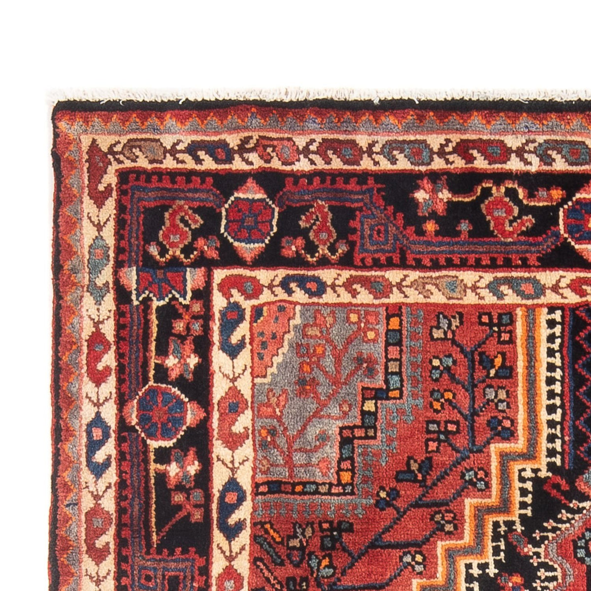 Persisk tæppe - Nomadisk - Royal - 183 x 114 cm - mørkeblå