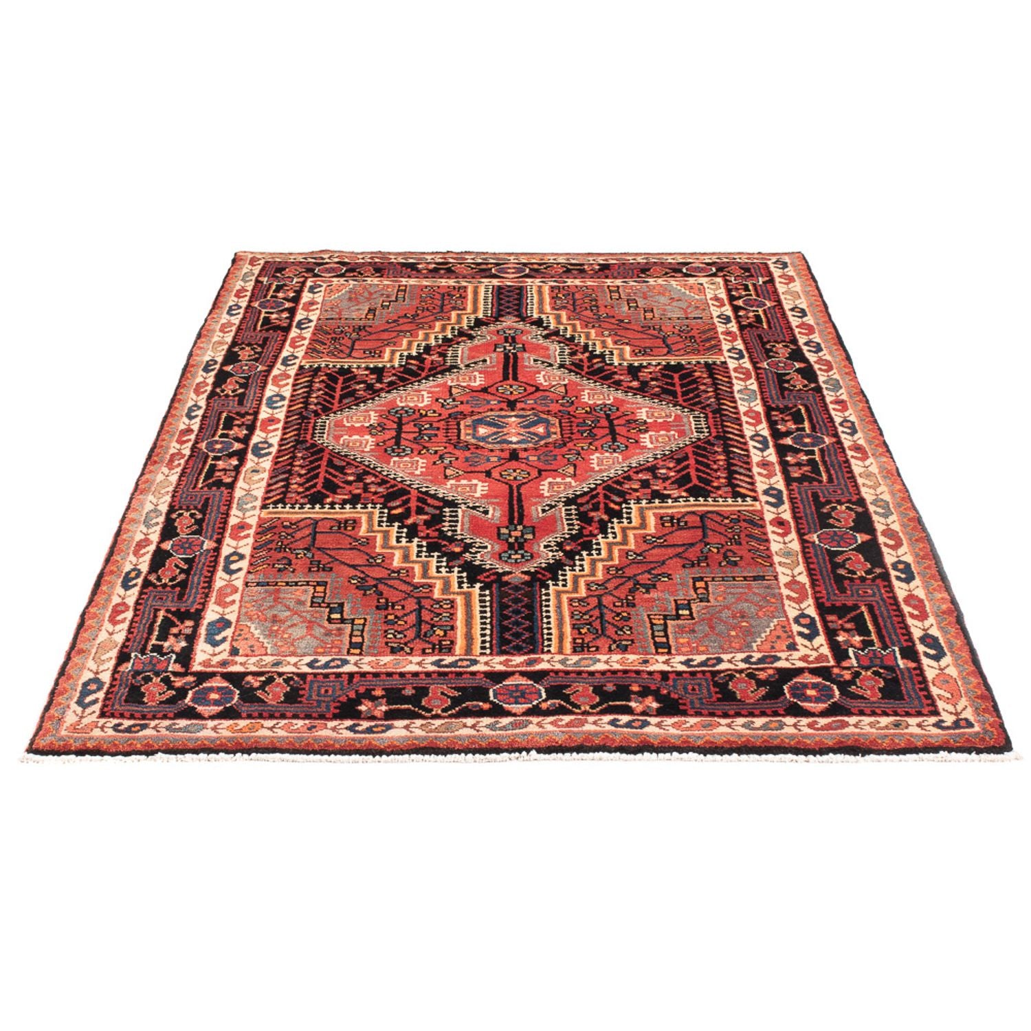 Persisk tæppe - Nomadisk - Royal - 183 x 114 cm - mørkeblå