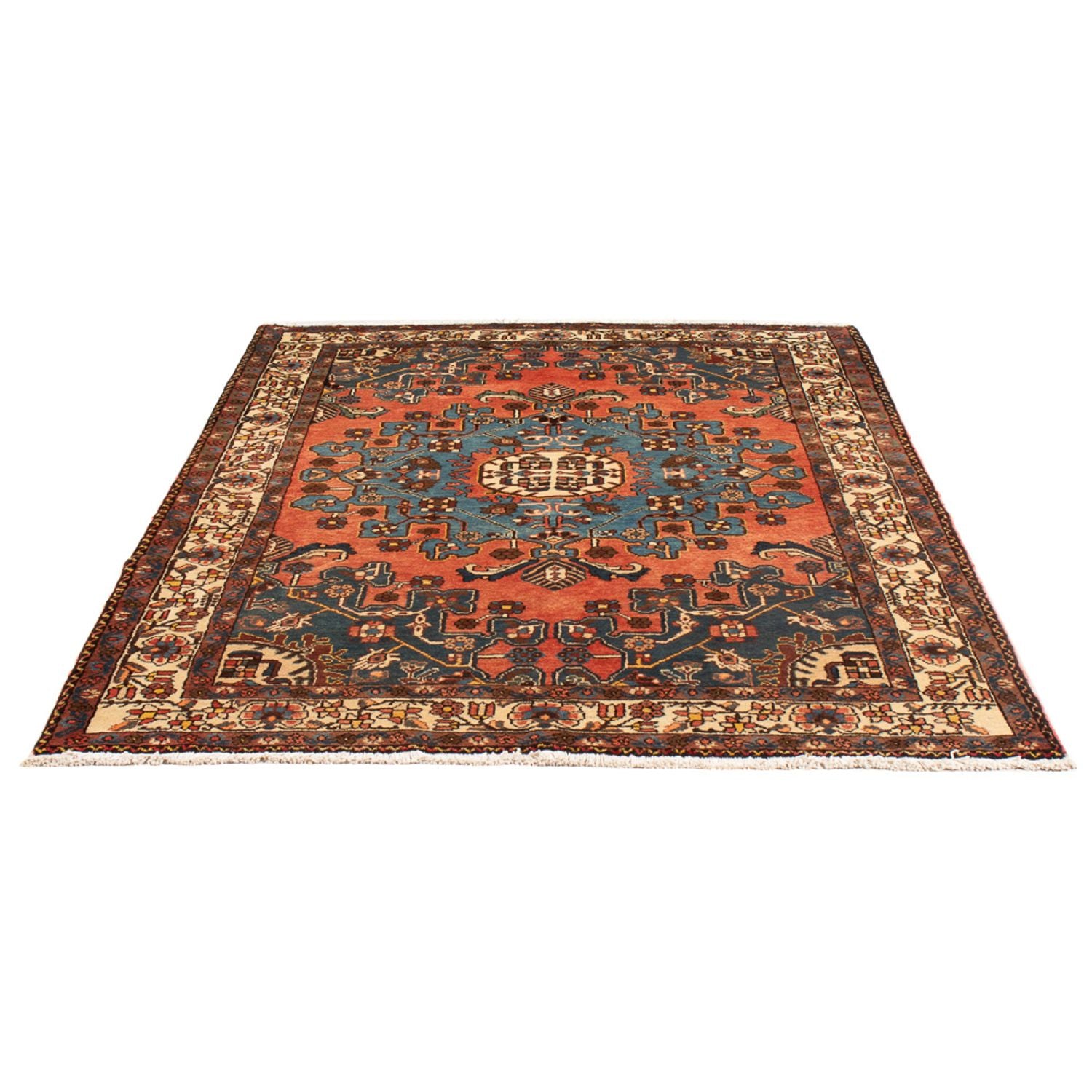 Persisk tæppe - Nomadisk - Royal - 190 x 136 cm - orange