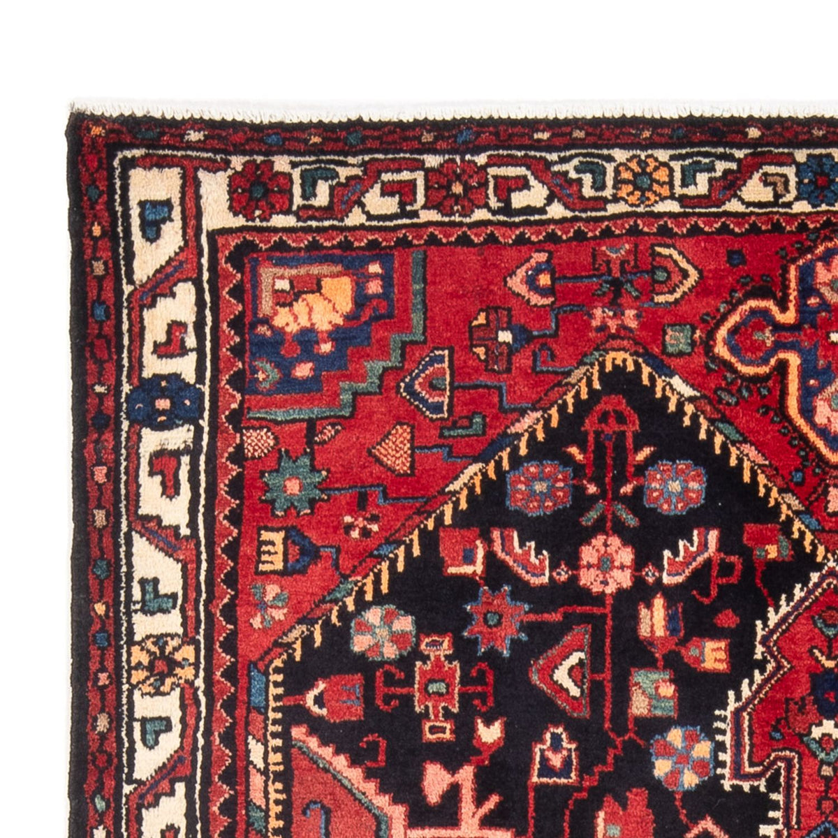 Persisk tæppe - Nomadisk - Royal - 215 x 139 cm - mørkeblå