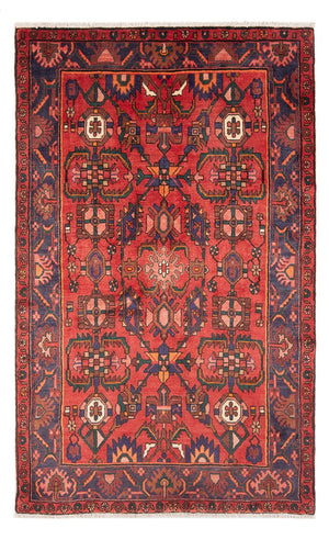 Persisk tæppe - Nomadisk - Royal - 206 x 129 cm - rød