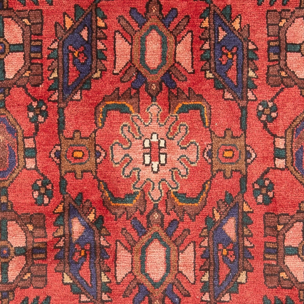 Persisk tæppe - Nomadisk - Royal - 206 x 129 cm - rød