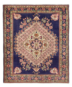 Persisk tæppe - Nomadisk - Royal - 184 x 150 cm - mørkeblå