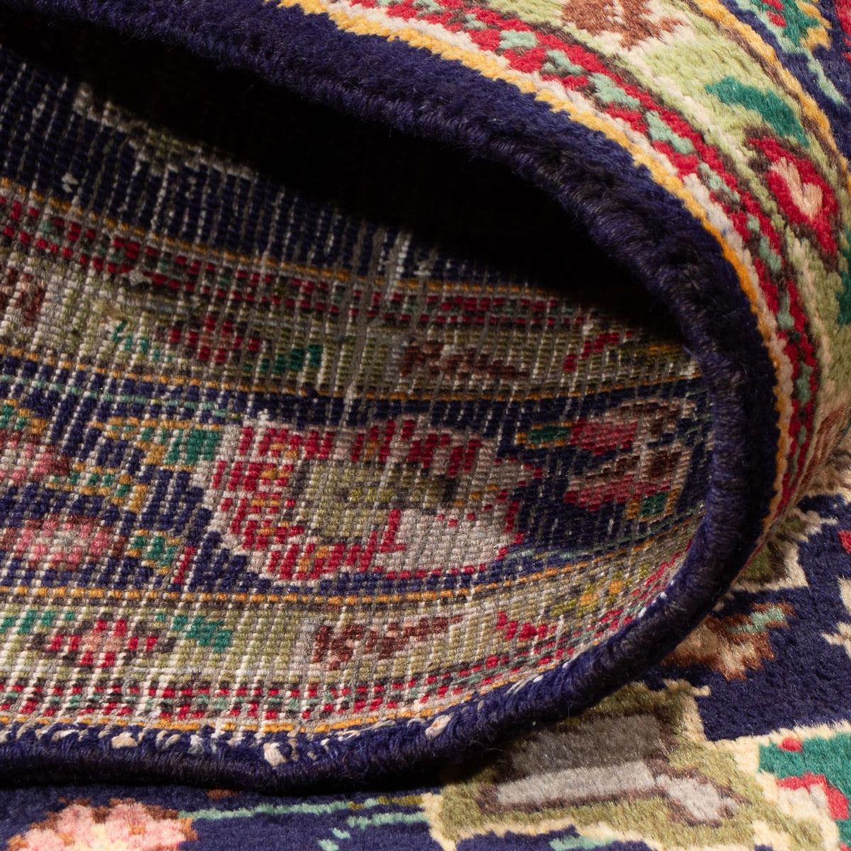 Persisk tæppe - Nomadisk - Royal - 184 x 150 cm - mørkeblå