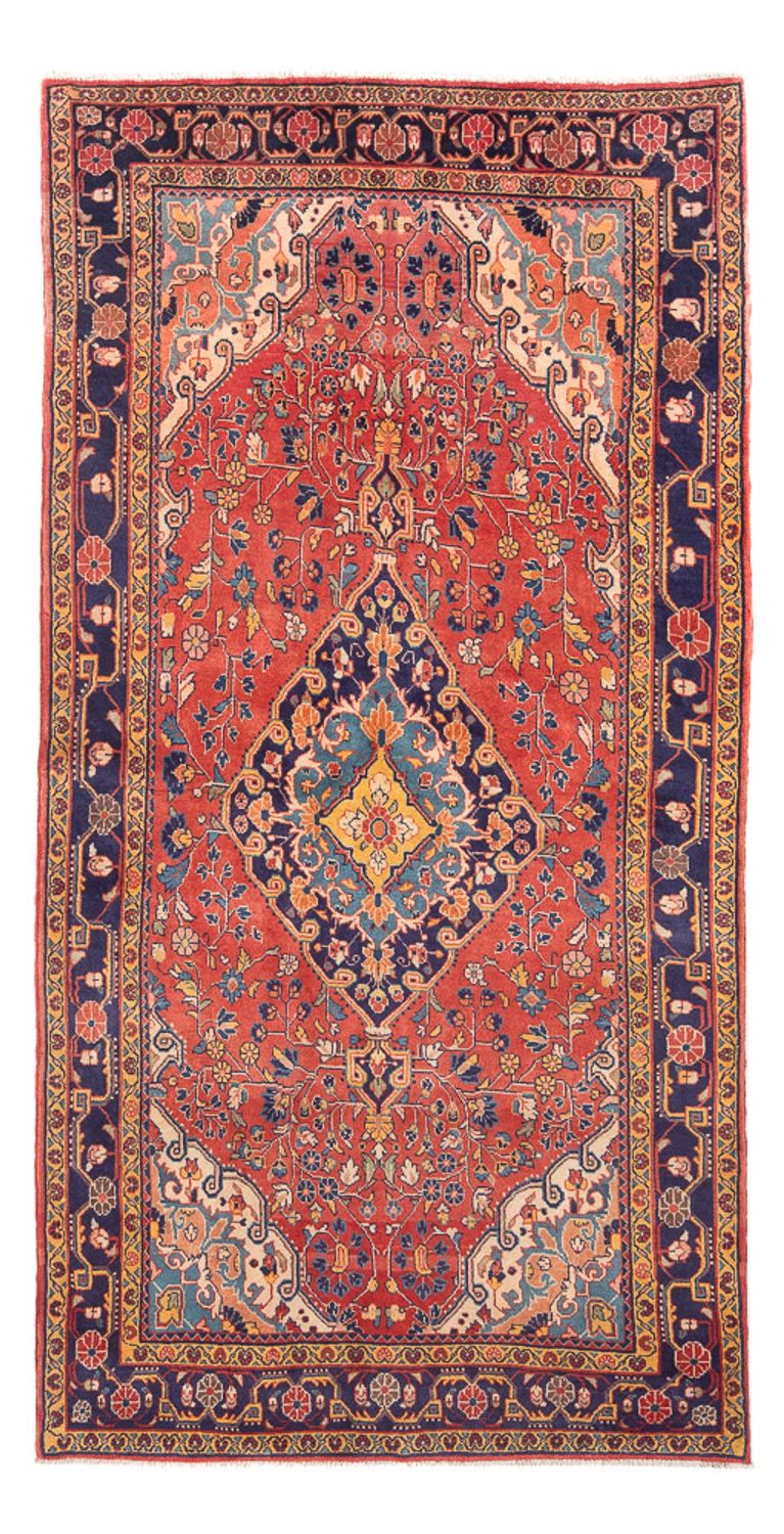 Løber Persisk tæppe - Nomadisk - 254 x 127 cm - rød