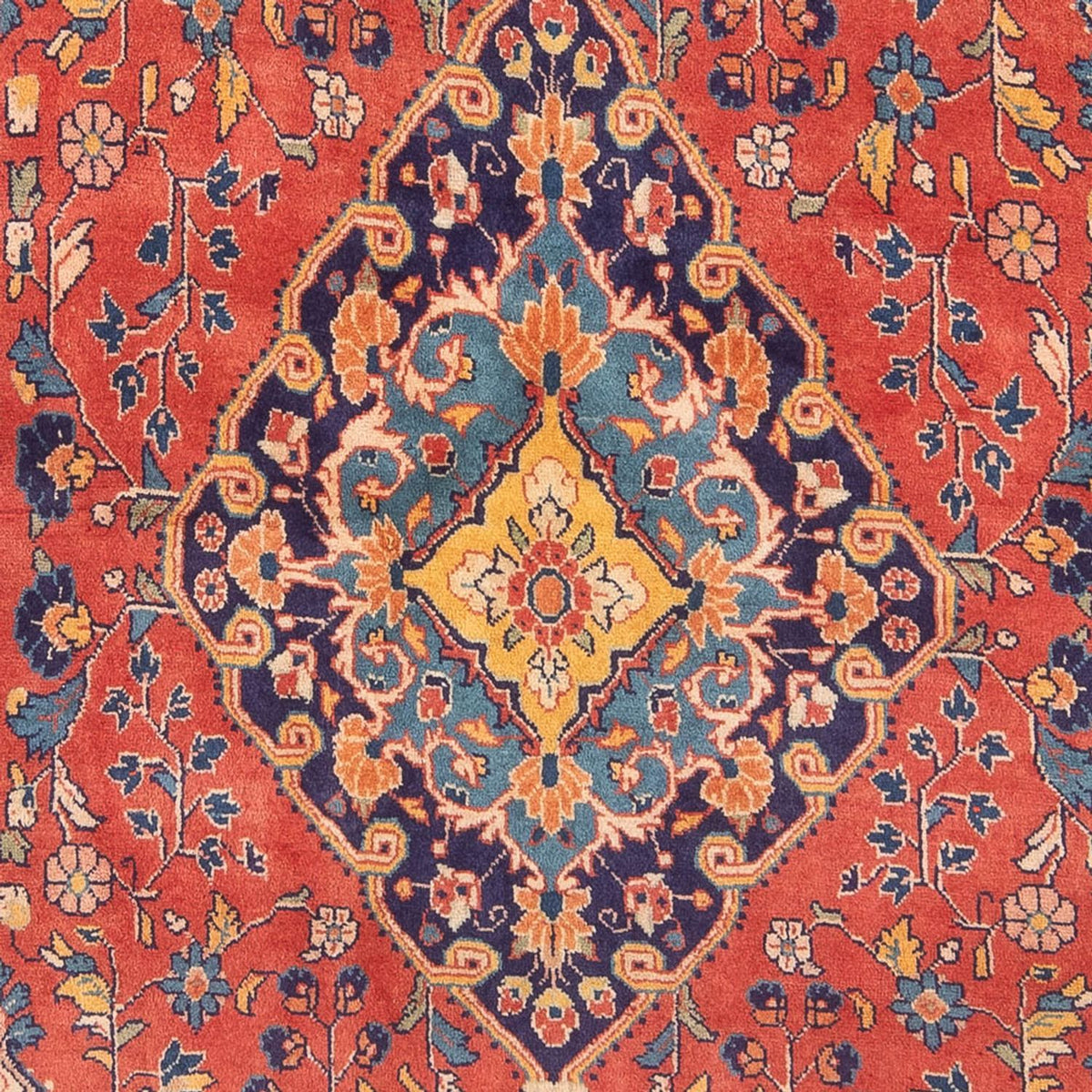 Løber Persisk tæppe - Nomadisk - 254 x 127 cm - rød