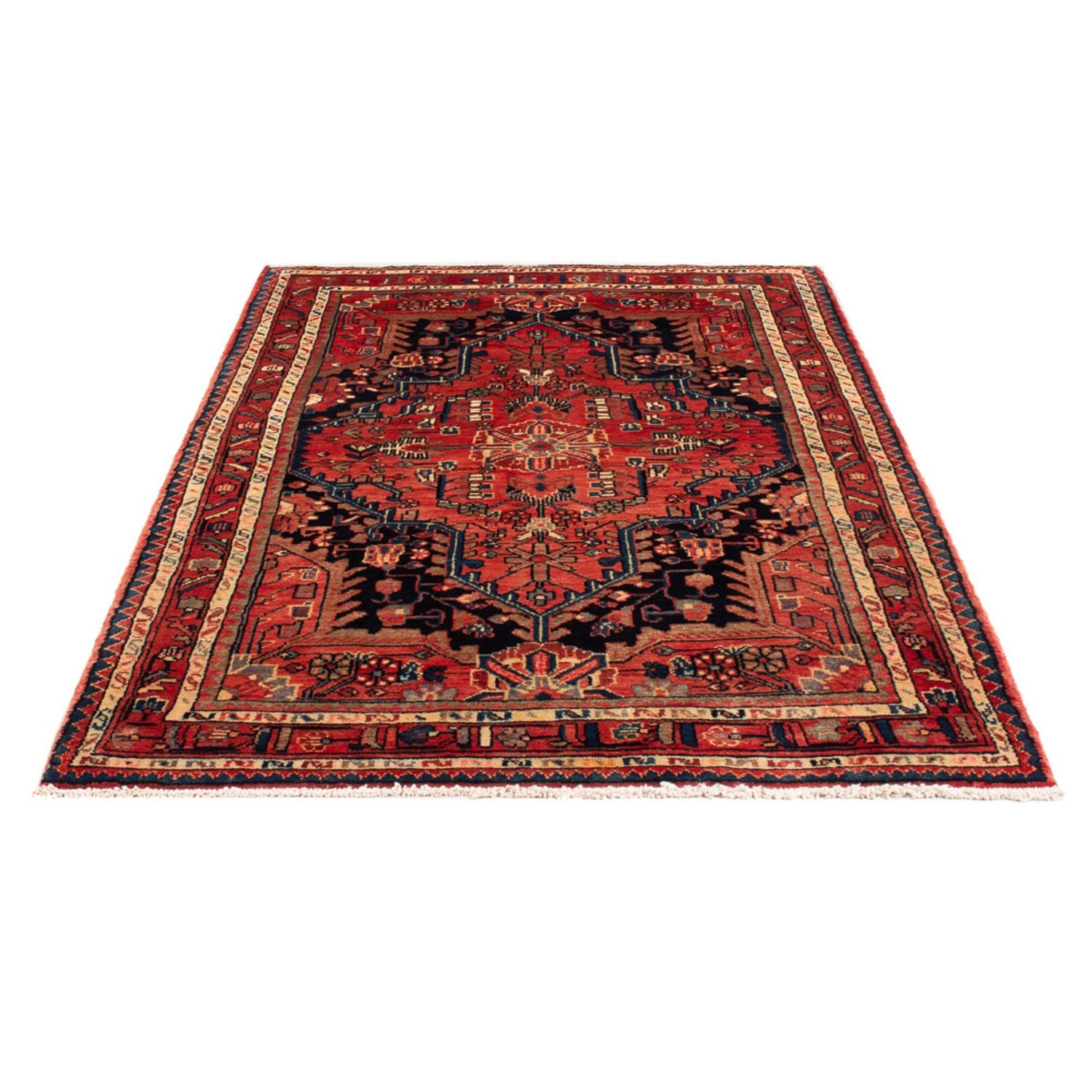 Persisk tæppe - Nomadisk - Royal - 201 x 119 cm - mørkeblå