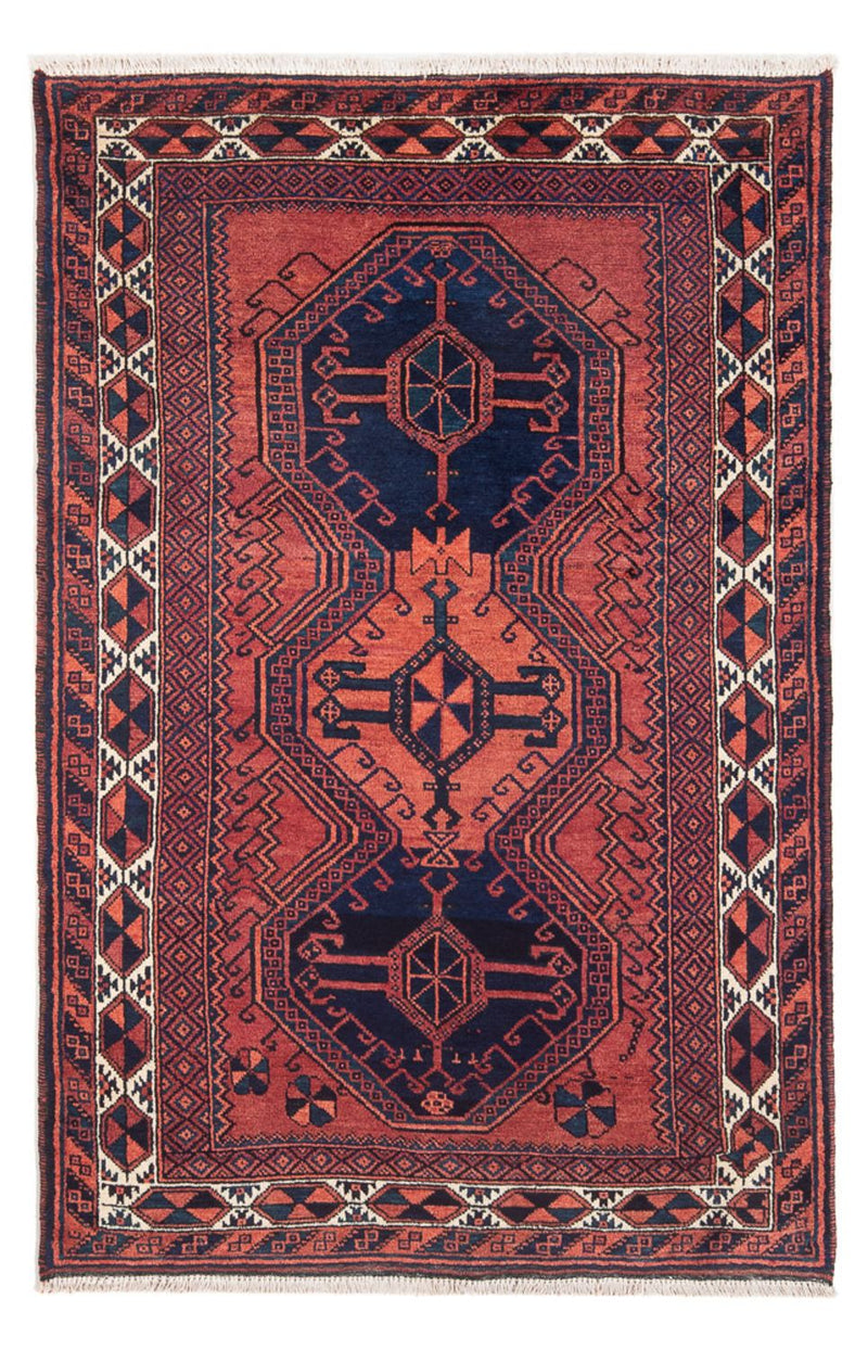 Persisk tæppe - Nomadisk - Royal - 196 x 125 cm - rød