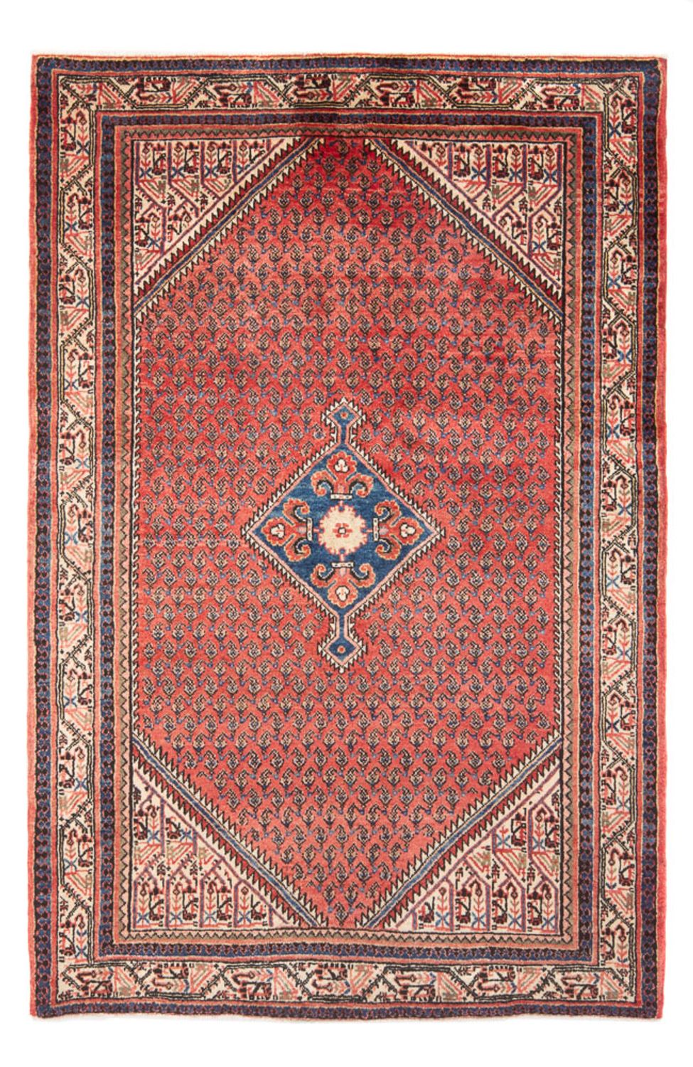 Persisk tæppe - Nomadisk - Royal - 202 x 130 cm - rød