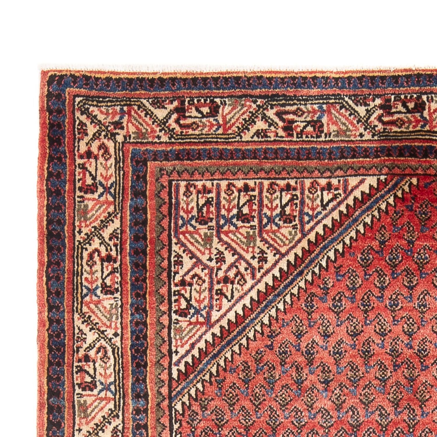 Persisk tæppe - Nomadisk - Royal - 202 x 130 cm - rød