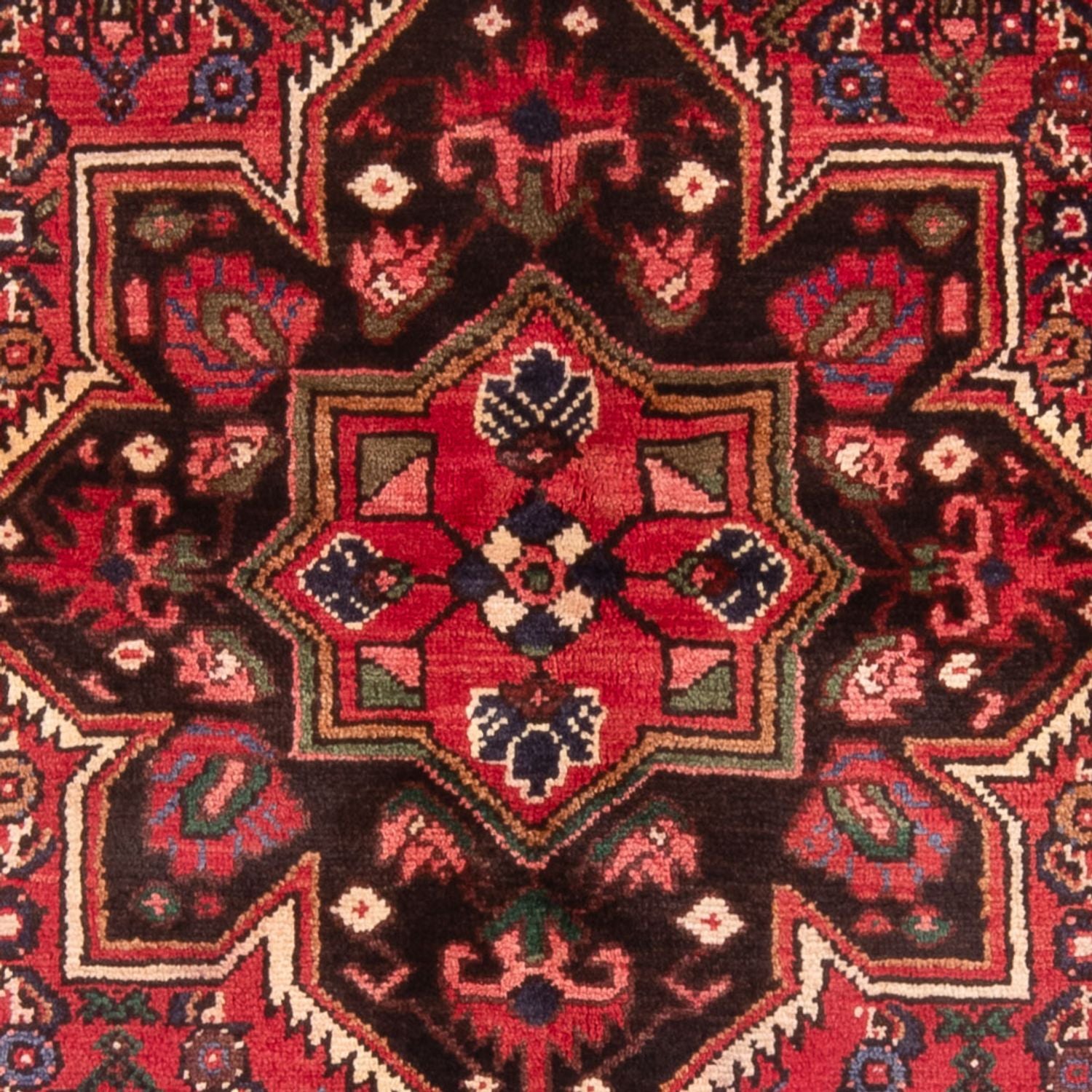 Persisk tæppe - Nomadisk - Royal - 225 x 156 cm - rød