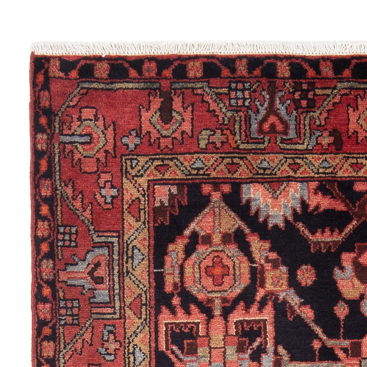 Persisk tæppe - Nomadisk - Royal - 210 x 136 cm - mørkeblå