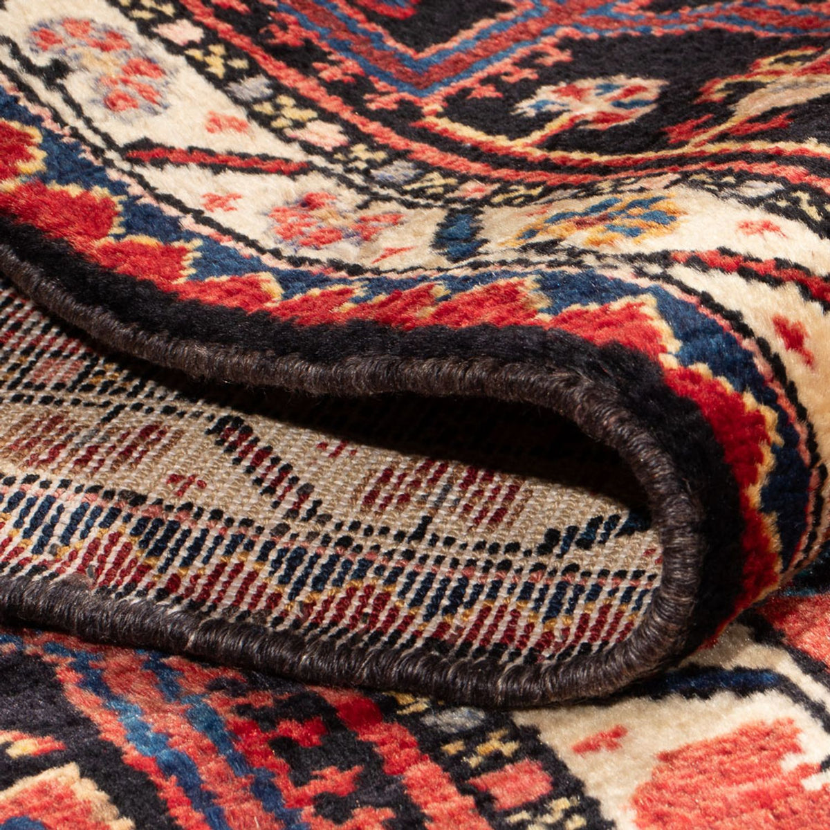 Persisk tæppe - Nomadisk - Royal - 232 x 145 cm - mørkeblå