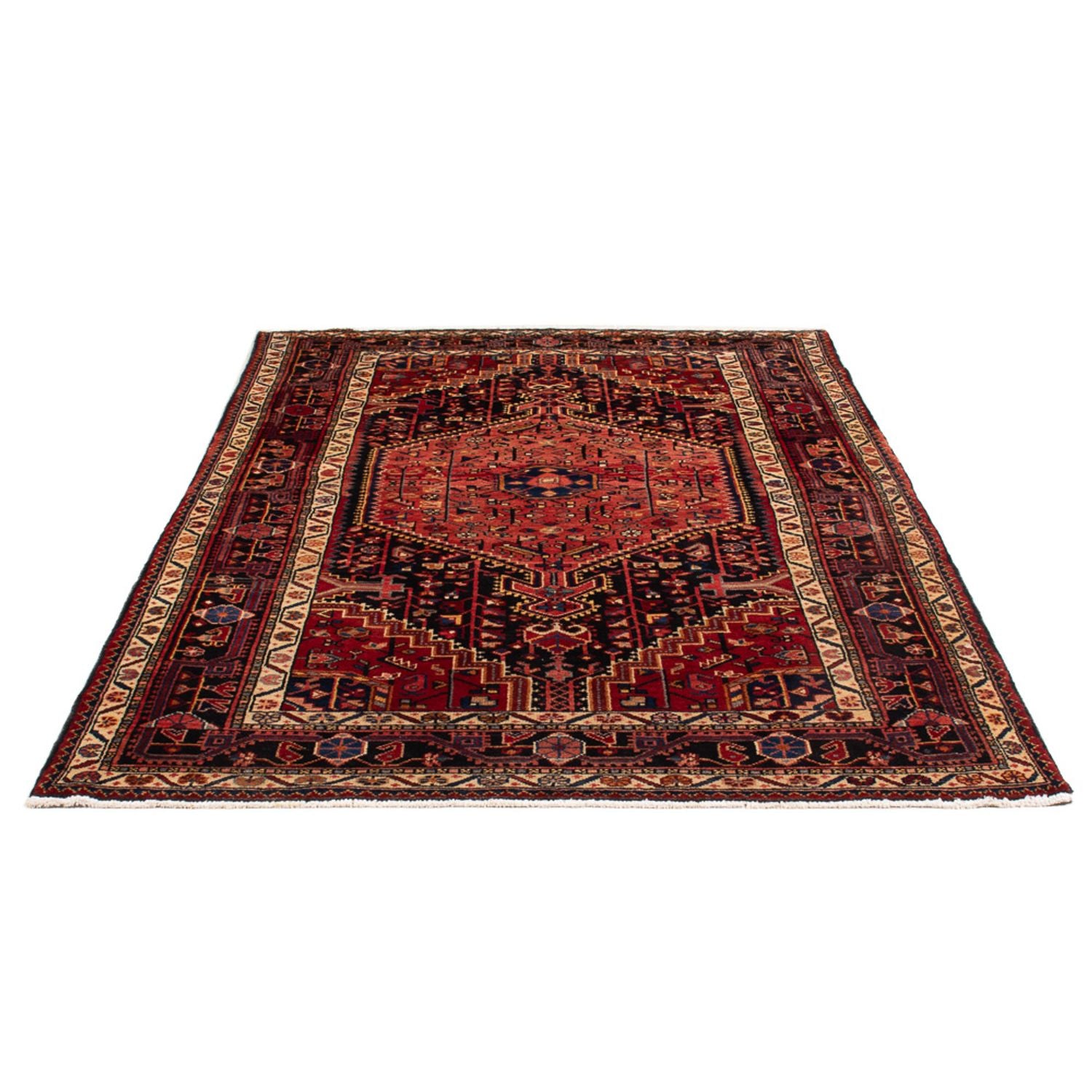 Persisk tæppe - Nomadisk - Royal - 232 x 145 cm - mørkeblå
