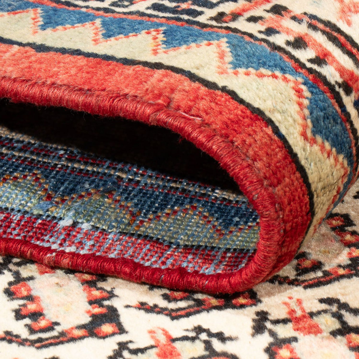 Persisk tæppe - Nomadisk - Royal - 216 x 125 cm - rød