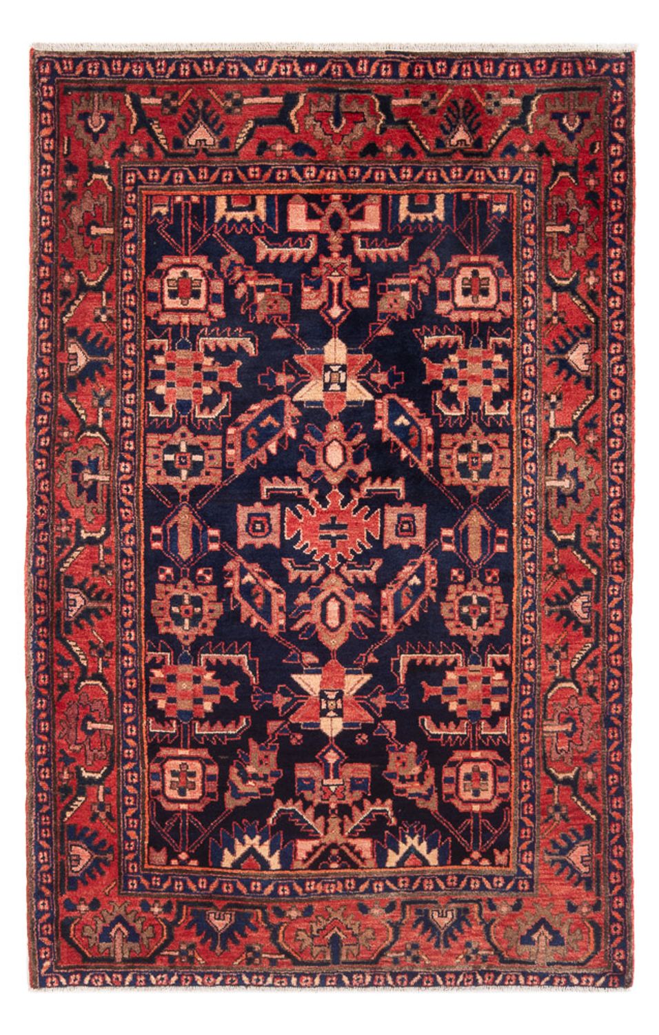 Persisk tæppe - Nomadisk - Royal - 202 x 131 cm - mørkeblå