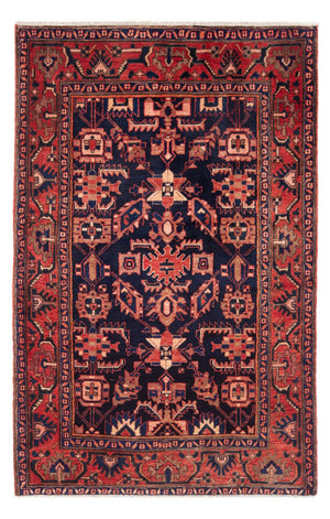 Persisk tæppe - Nomadisk - Royal - 202 x 131 cm - mørkeblå