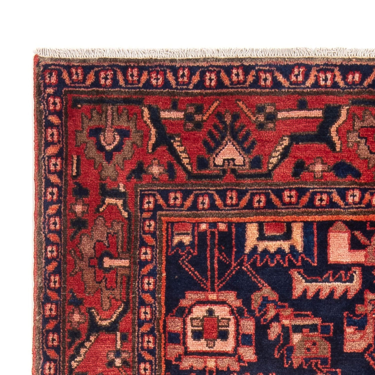 Persisk tæppe - Nomadisk - Royal - 202 x 131 cm - mørkeblå