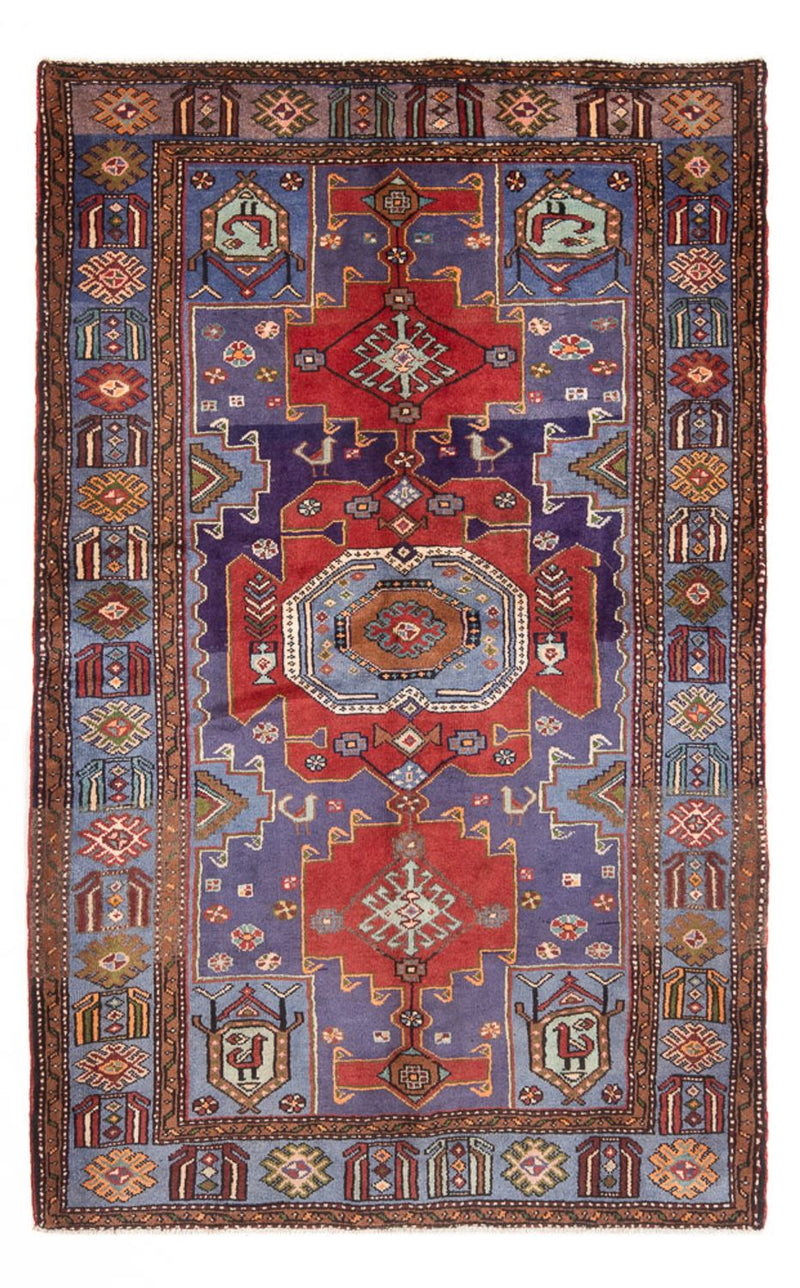 Persisk tæppe - Nomadisk - 223 x 143 cm - blå