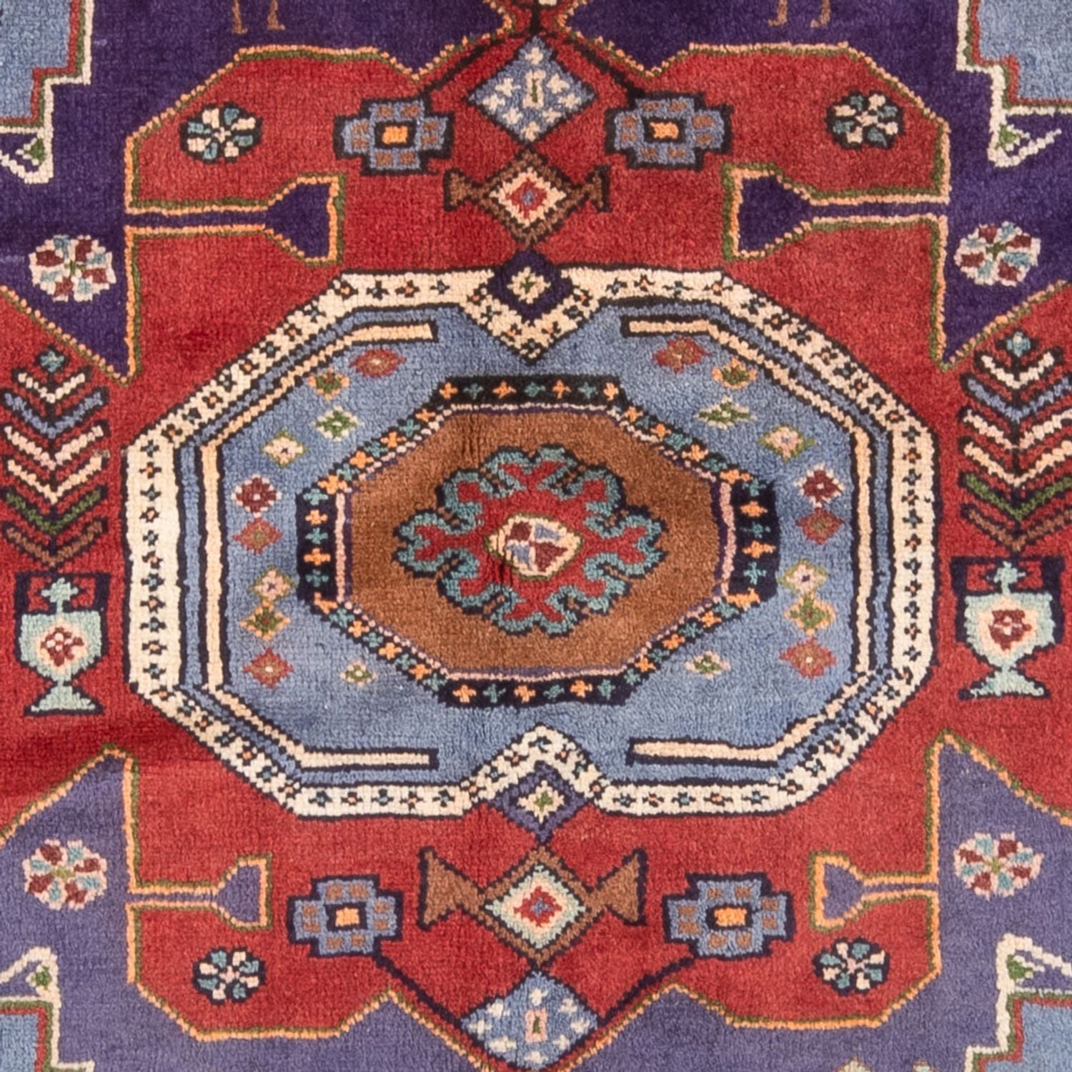 Persisk tæppe - Nomadisk - 223 x 143 cm - blå
