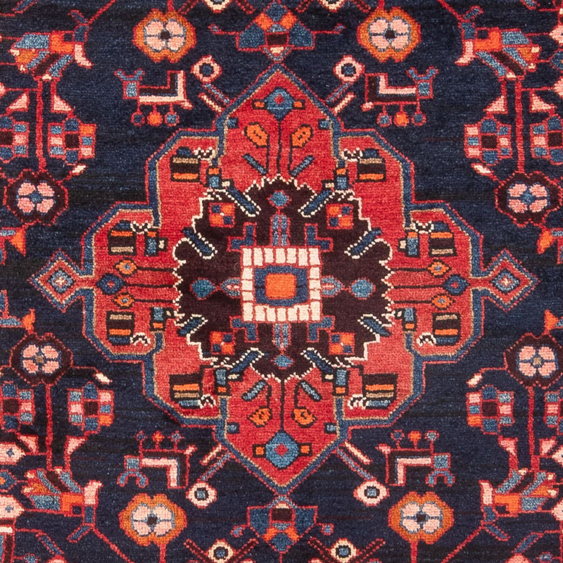 Persisk tæppe - Nomadisk - 215 x 131 cm - mørkeblå