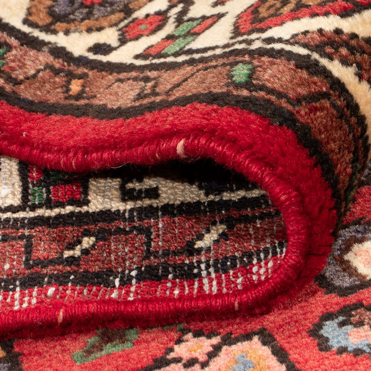 Persisk tæppe - Nomadisk - 194 x 136 cm - rød