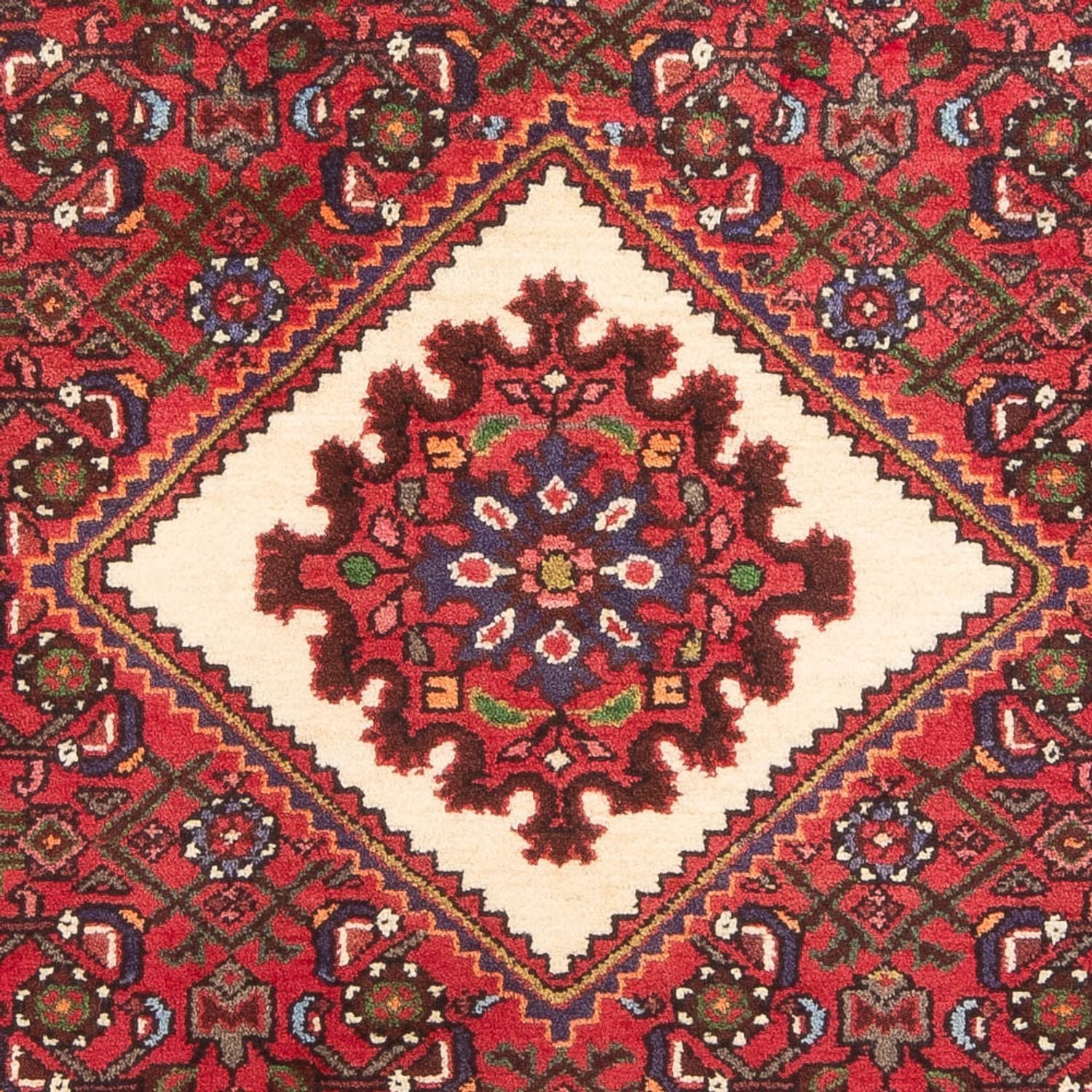 Persisk tæppe - Nomadisk - 228 x 140 cm - rød