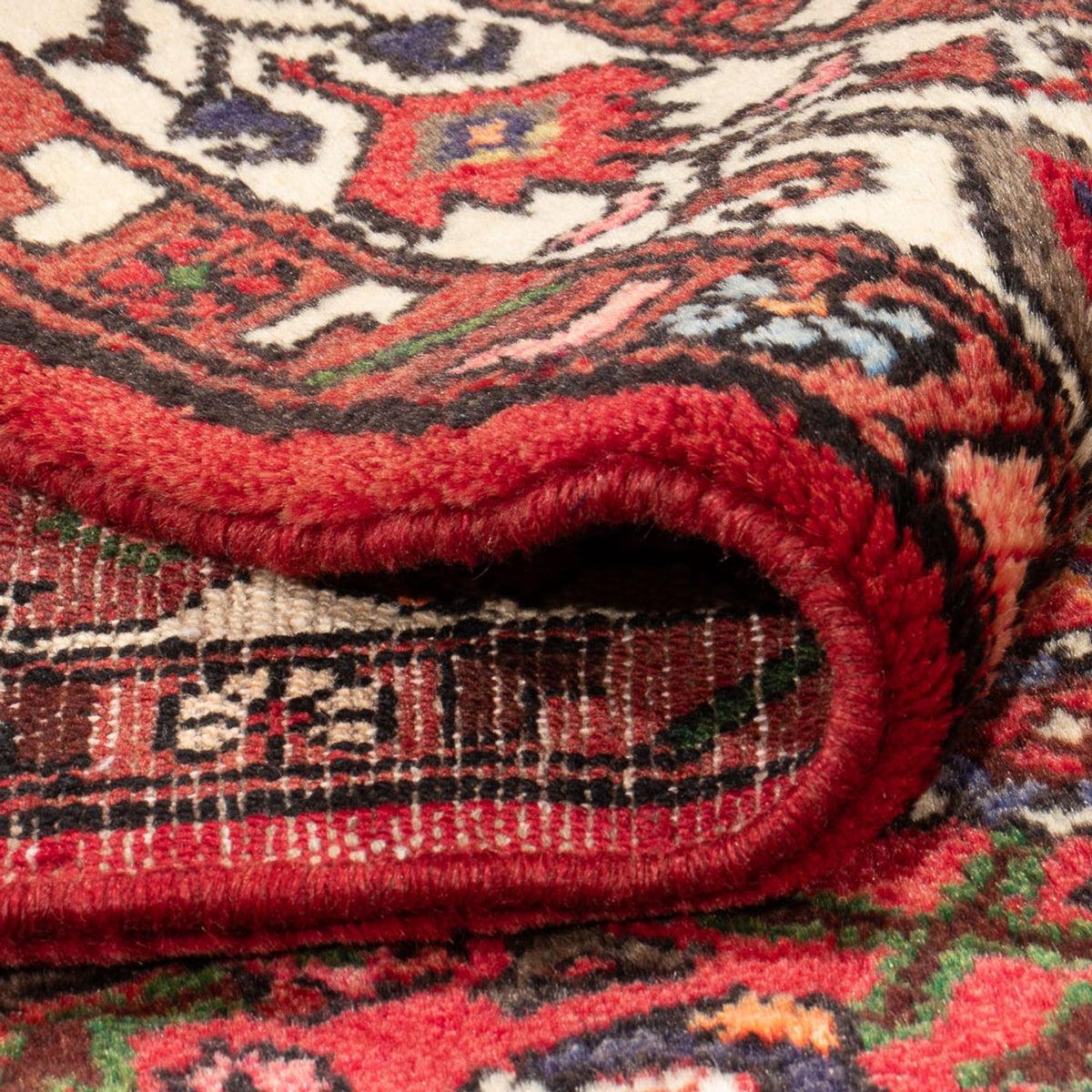 Persisk tæppe - Nomadisk - 228 x 140 cm - rød