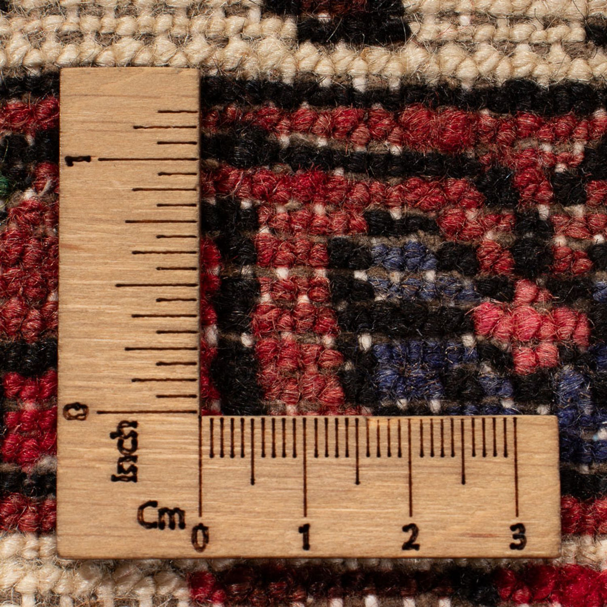 Persisk tæppe - Nomadisk - 228 x 140 cm - rød