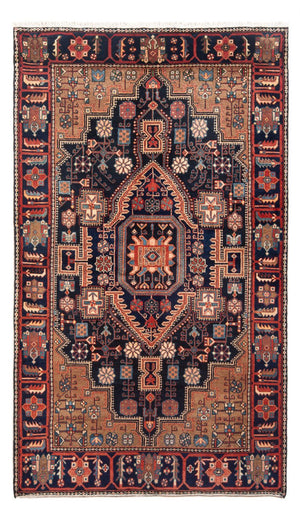 Persisk tæppe - Nomadisk - 218 x 138 cm - mørkeblå