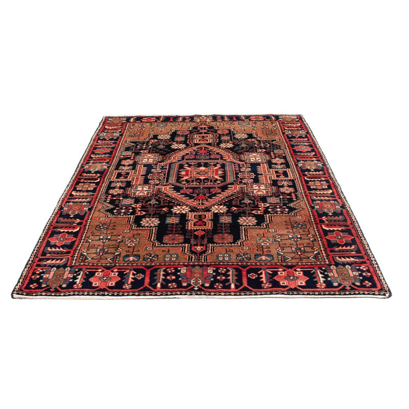 Persisk tæppe - Nomadisk - 218 x 138 cm - mørkeblå