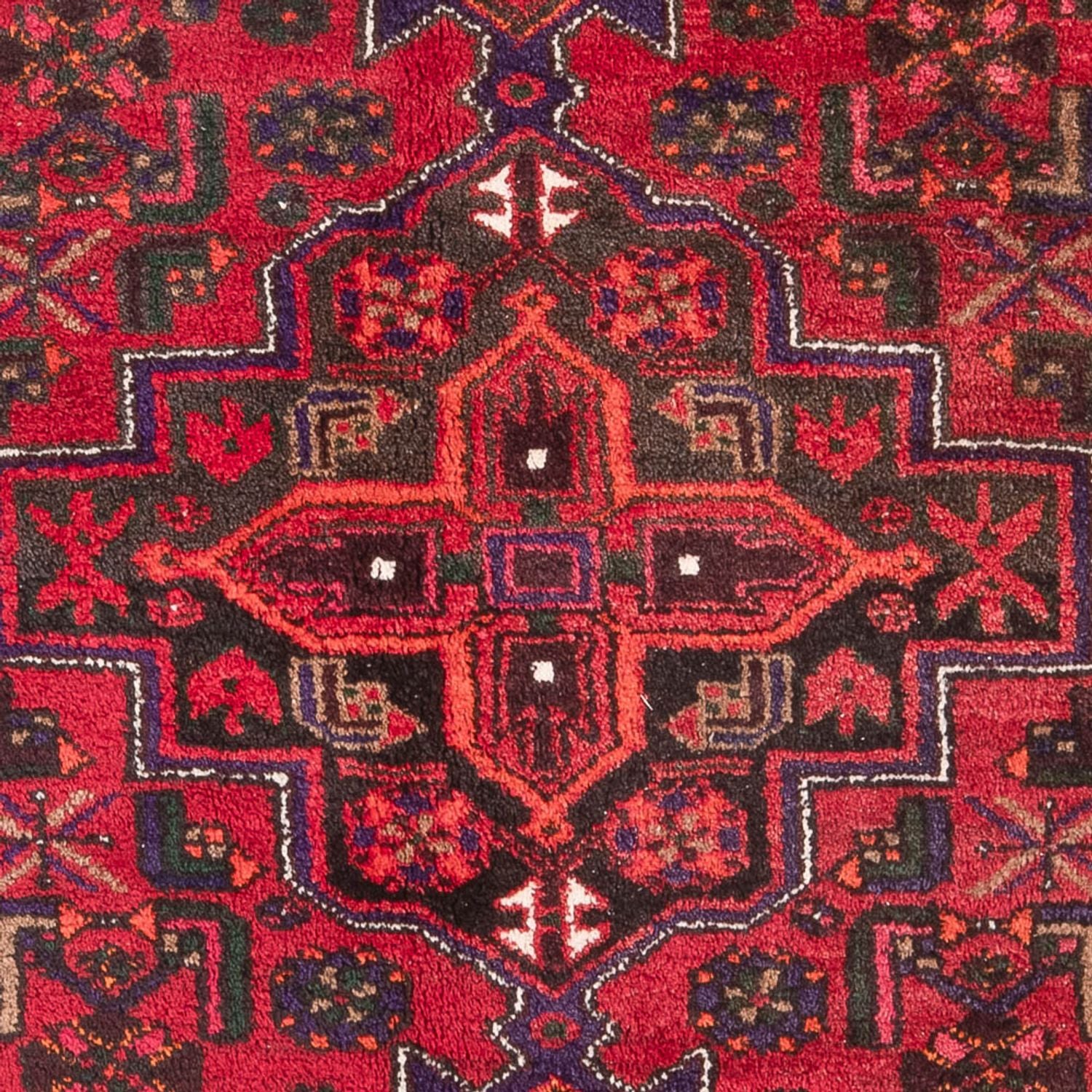 Persisk tæppe - Nomadisk - 214 x 130 cm - rød