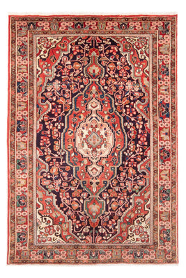 Persisk tæppe - Nomadisk - 210 x 132 cm - mørkeblå