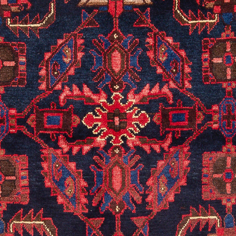 Persisk tæppe - Nomadisk - 211 x 140 cm - mørkeblå