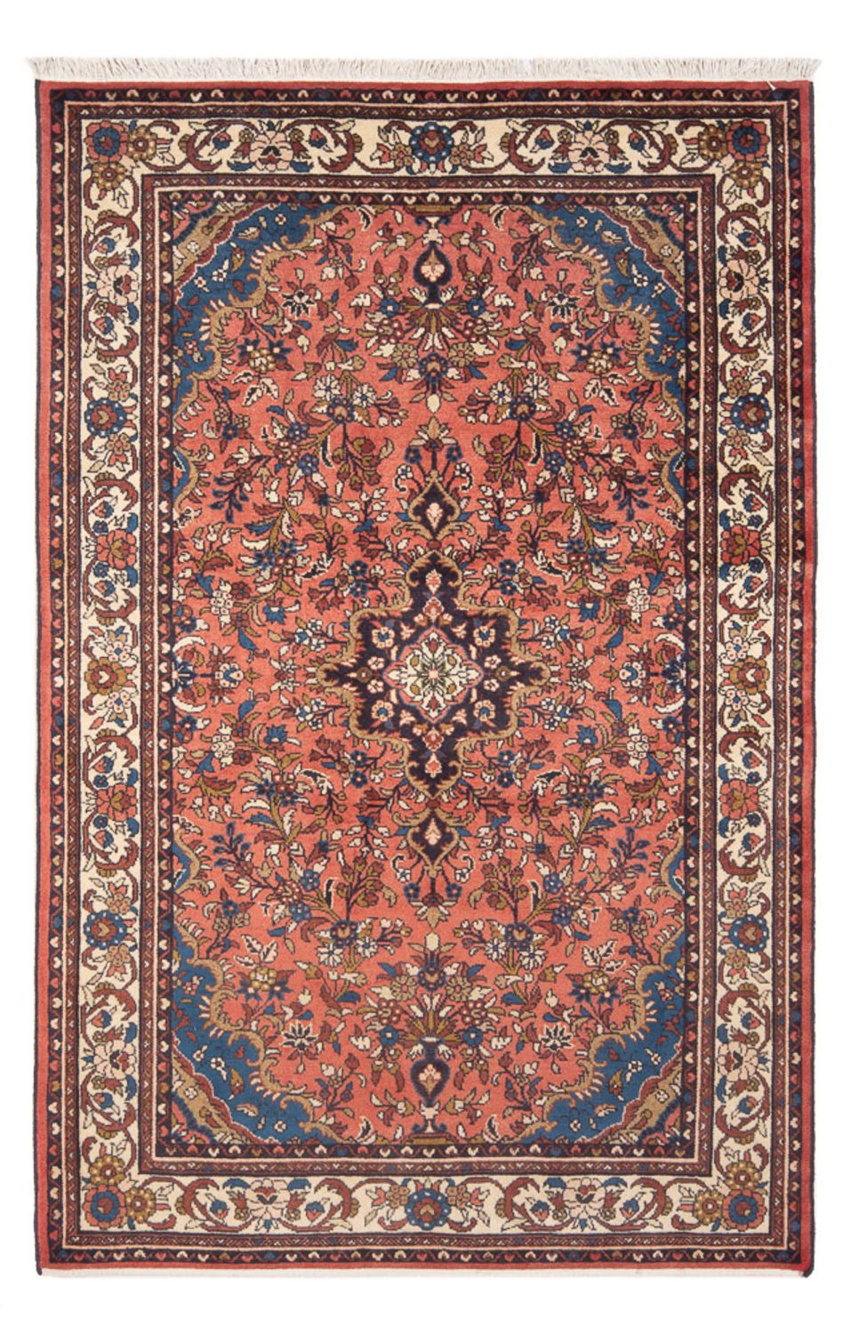 Persisk tæppe - Nomadisk - 205 x 132 cm - rød