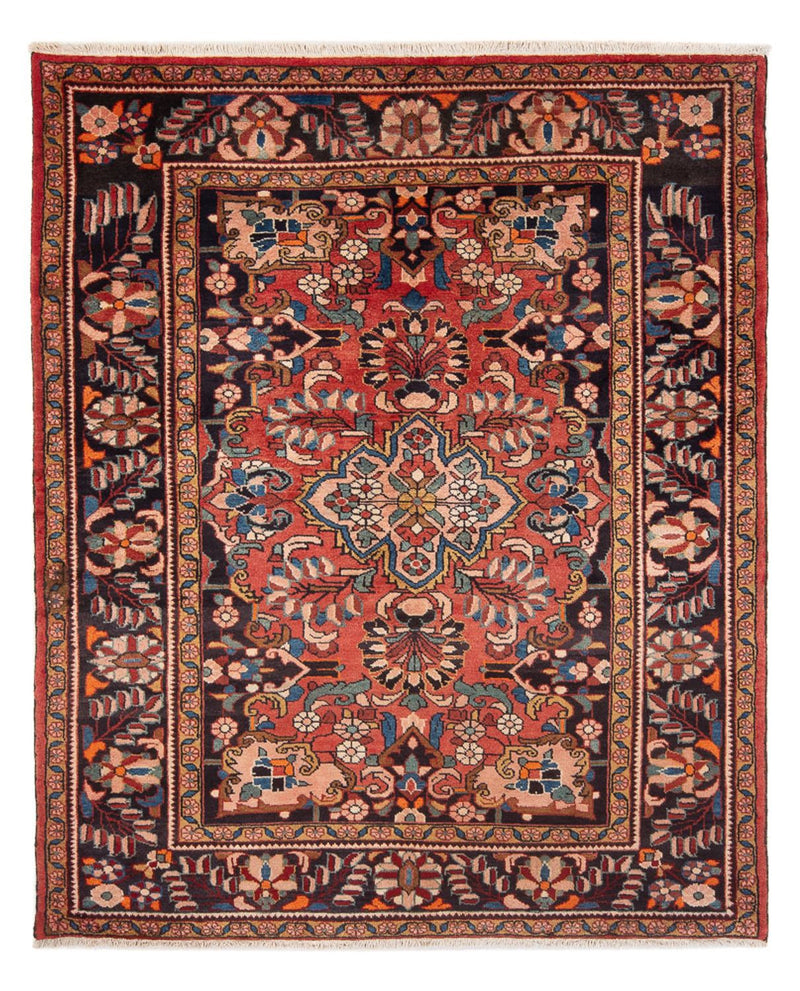 Persisk tæppe - Nomadisk - 213 x 166 cm - rød