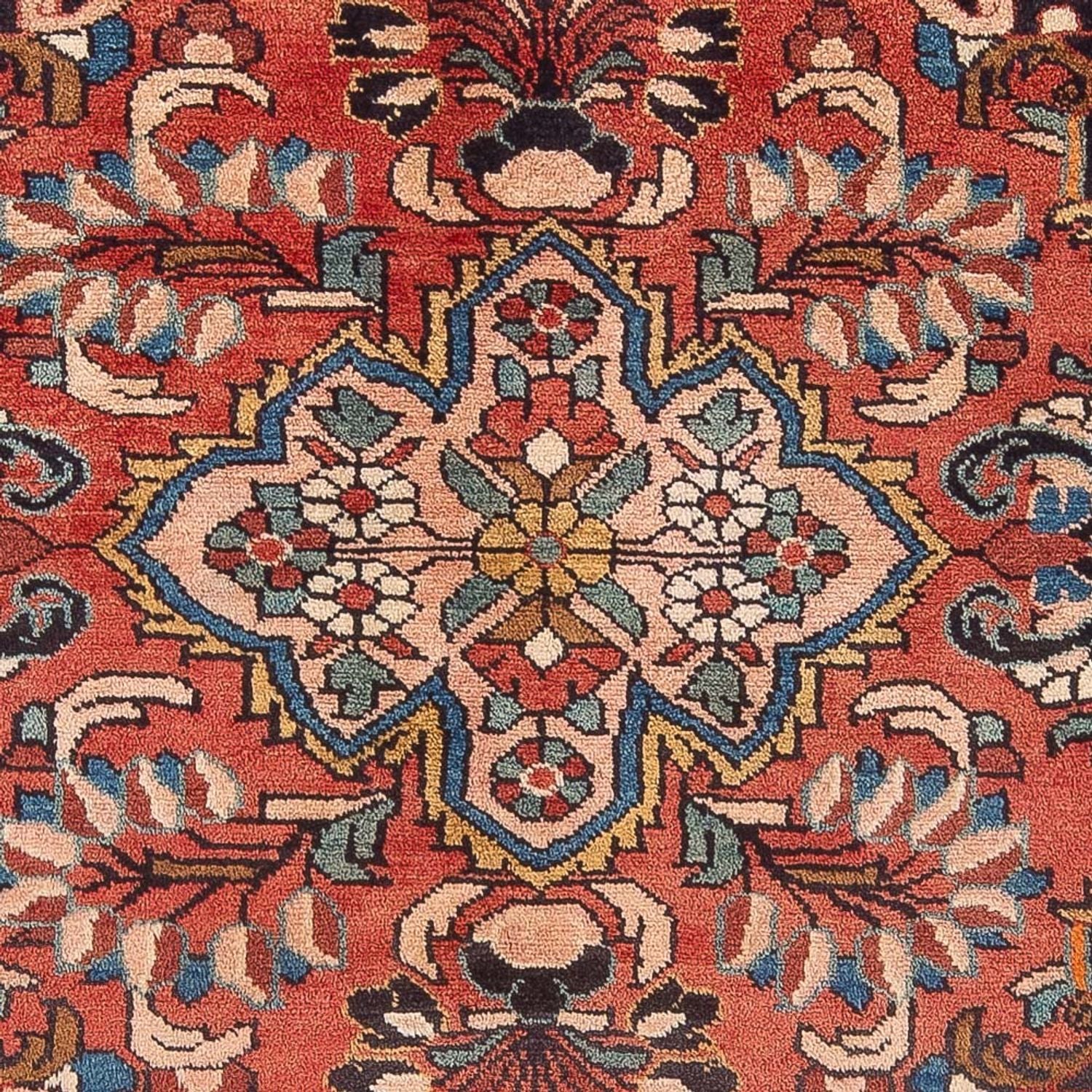 Persisk tæppe - Nomadisk - 213 x 166 cm - rød