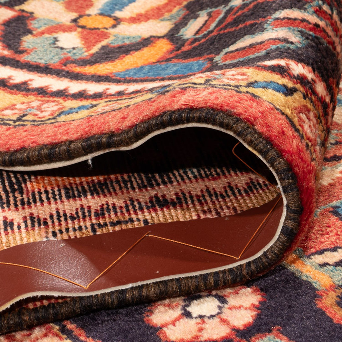 Persisk tæppe - Nomadisk - 213 x 166 cm - rød