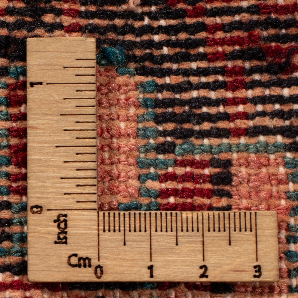 Persisk tæppe - Nomadisk - 213 x 166 cm - rød