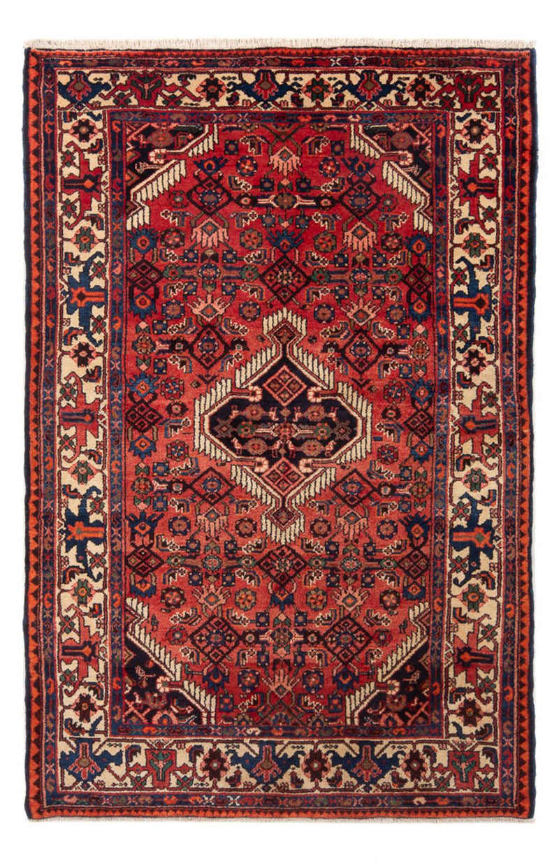 Persisk tæppe - Nomadisk - 212 x 133 cm - rød