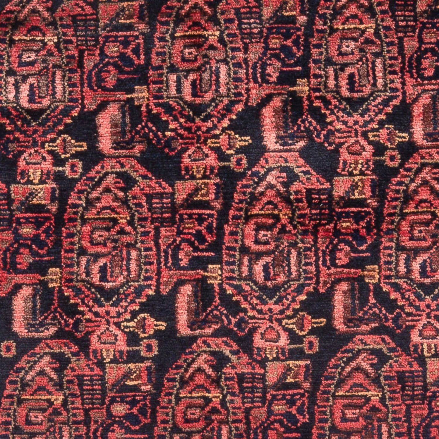 Persisk tæppe - Nomadisk - 201 x 132 cm - mørkeblå