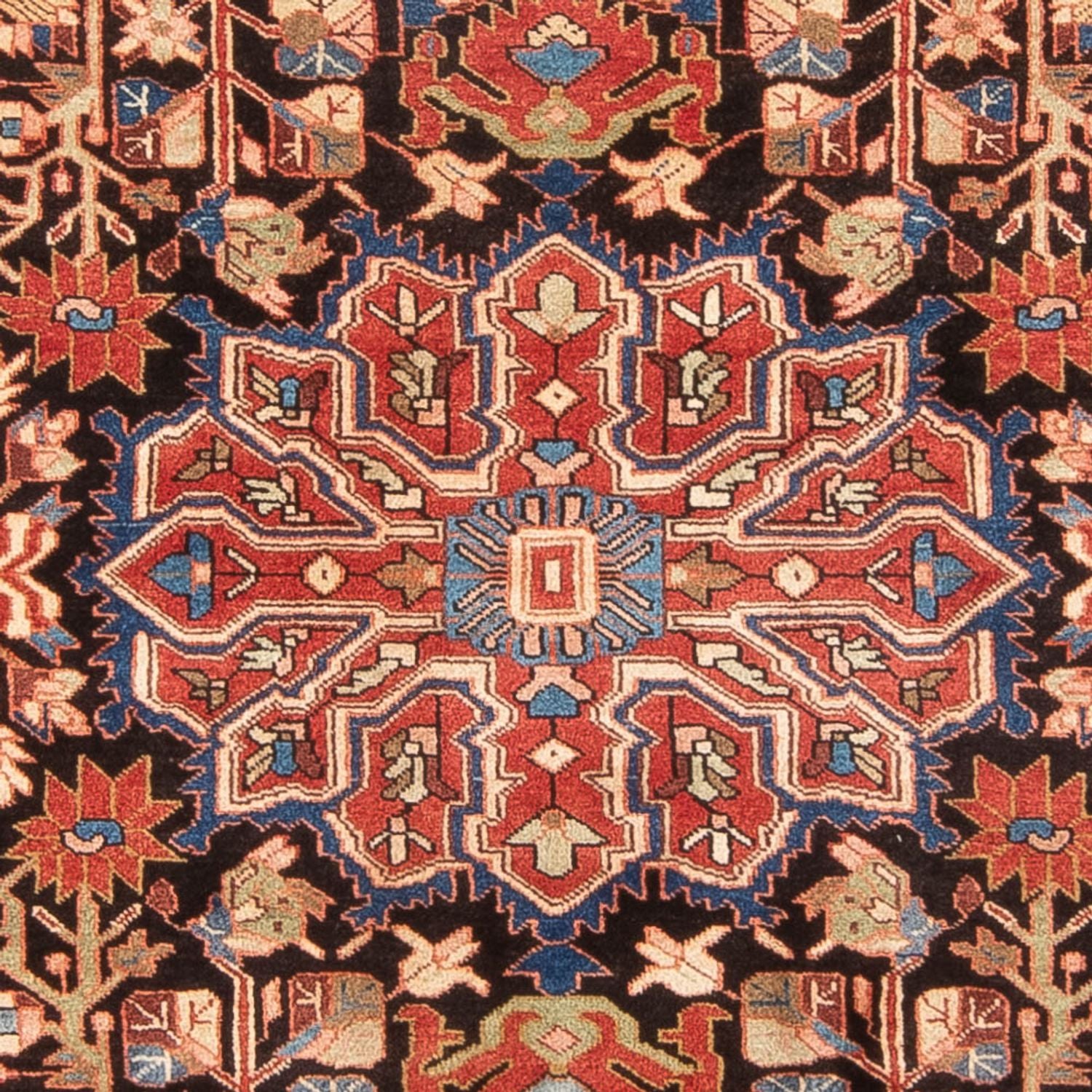 Persisk tæppe - Nomadisk - 237 x 154 cm - lysrød