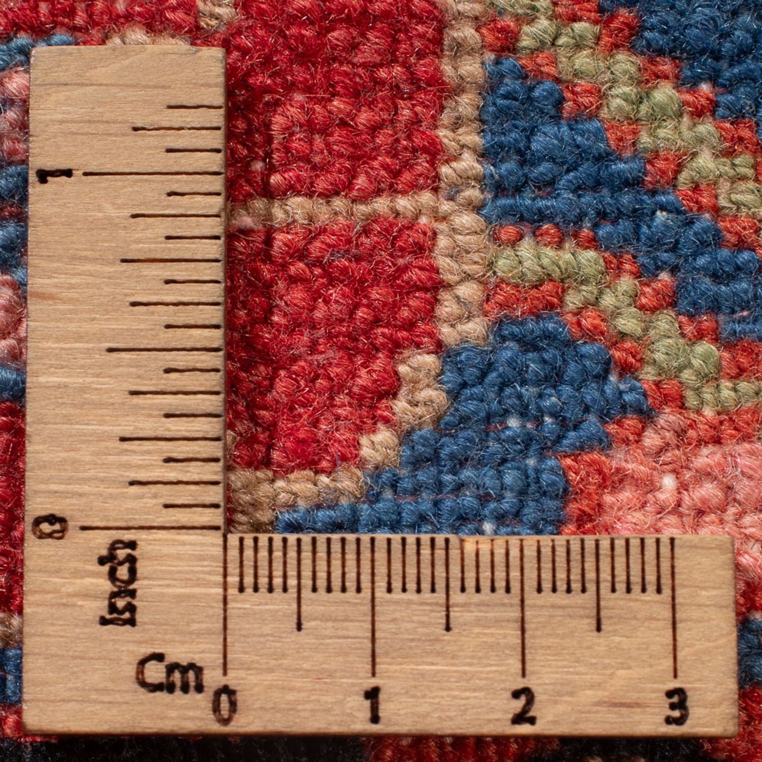 Persisk tæppe - Nomadisk - 242 x 155 cm - lysrød