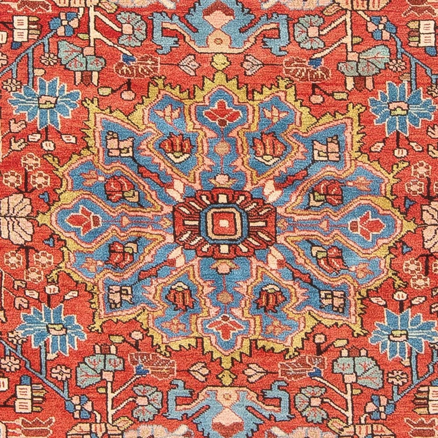 Persisk tæppe - Nomadisk - 242 x 157 cm - lysrød