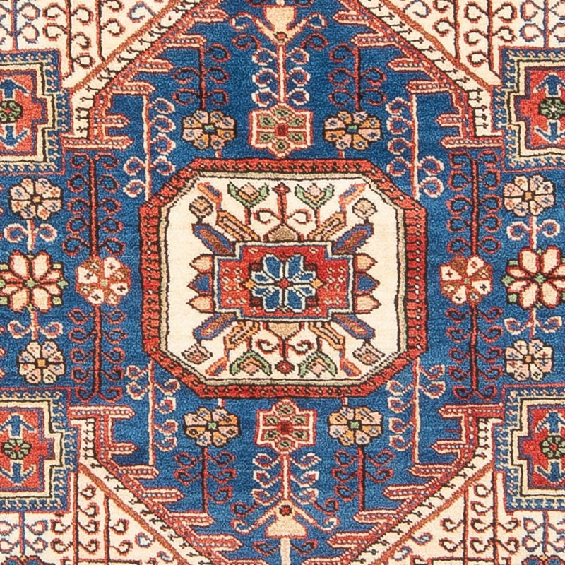Persisk tæppe - Nomadisk - 210 x 142 cm - blå